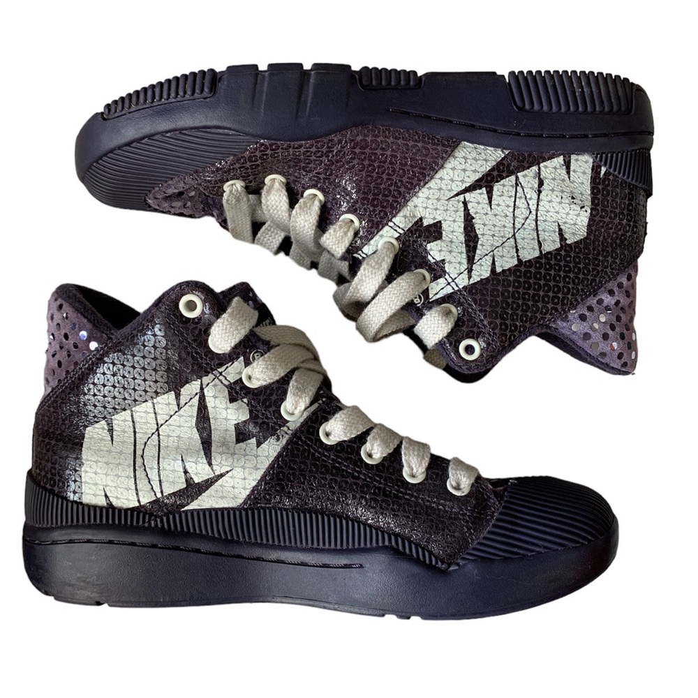 Nike Womens‎ Outbreak Hi Premium Purple High Top Sneakers 325322-511